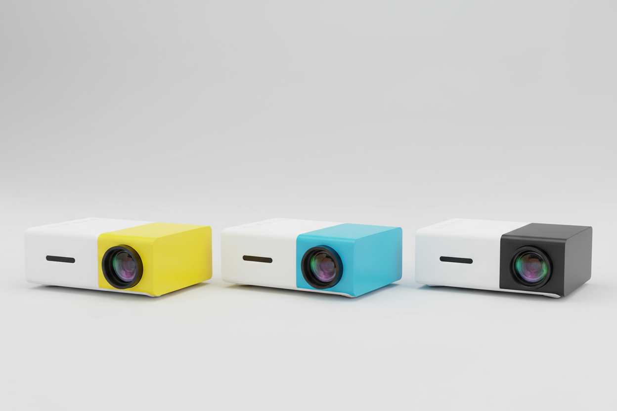 Mini Projector in Three Colors